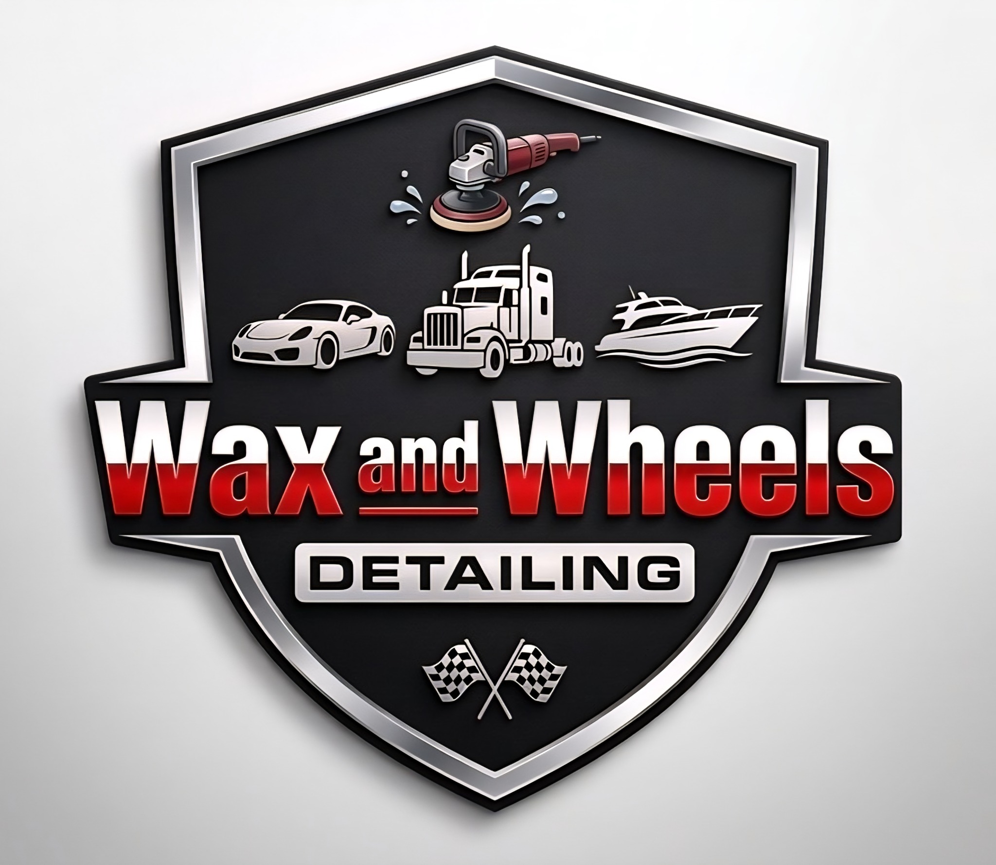 Wax & Wheels loading logo